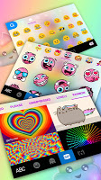 screenshot of Rainbow Unicorn Poop Keyboard 