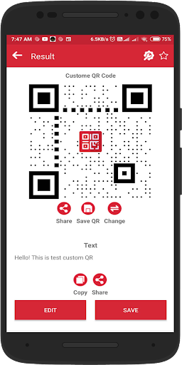 QR & Barcode Generator Premium Screen 3