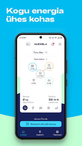 Android application Alexela screenshort