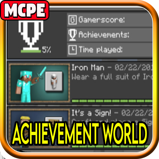 Achievement World  Mod for Minecraft PE