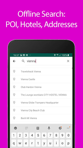 Vienna Offline Map and Travel Screen 3