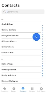 iOS Phone - iPhone Call Screen