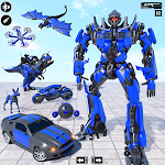 Cover Image of ダウンロード 3D Flying Robot Fighting Games  APK
