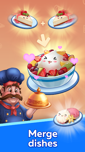 Android application Merge Food — Idle Food Tycoon: screenshort