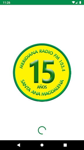 Android application Meridiana Radio screenshort
