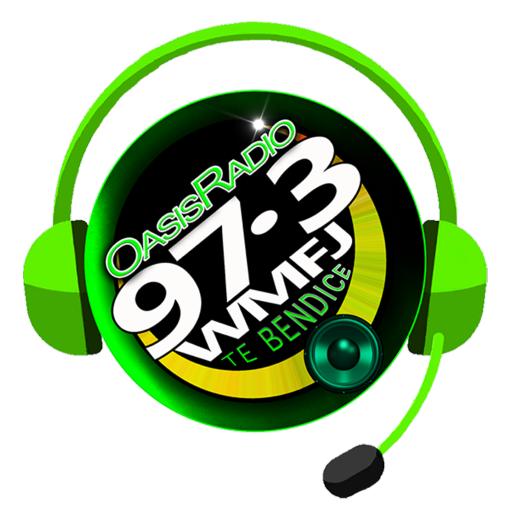97.3FM WMFJ OasisRadio logo