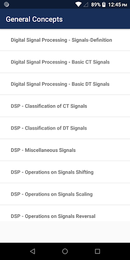 Digital Signal Processing Screen 3