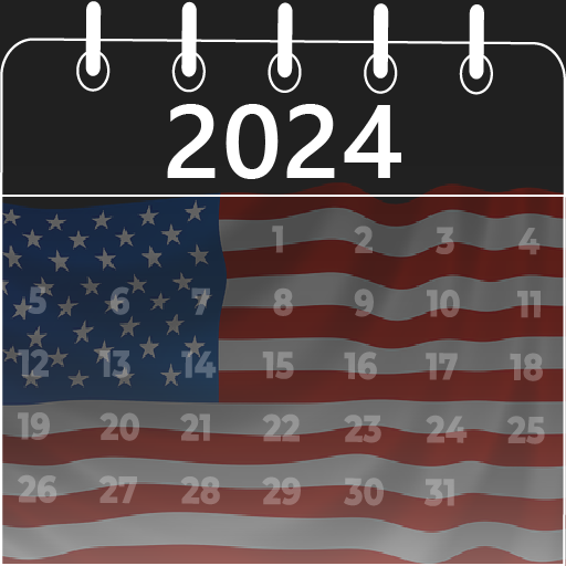 usa calendar 2024 logo