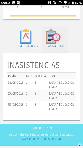 Autogestión Padres Screen 3