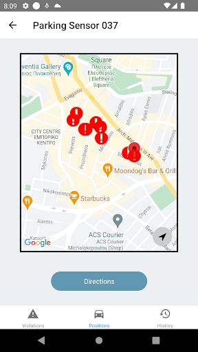 Parking Monitoring Nicosia Screen 2