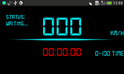 screenshot of Digital GPS Speedometer