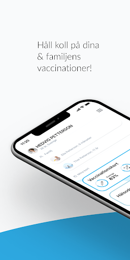 Android application Svea Vaccin screenshort