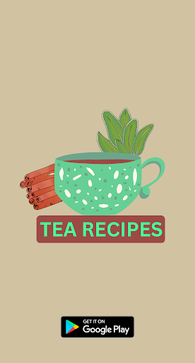 Android application Tea Recipes screenshort