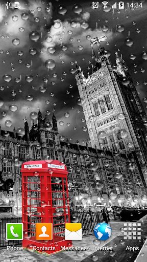 Rainy London Live Wallpaper Screen 3