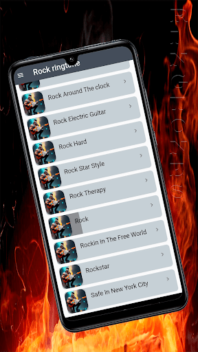 Rock ringtones - Music sounds Screen 2