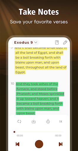 KJV Holy Bible:Audio+Verse Screenshot 4 - AppWisp.com