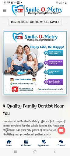 Smile-O-Metry Screen 2