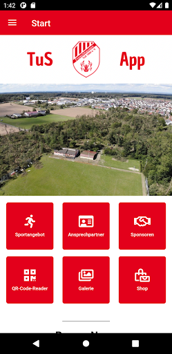 Android application TuS Froschhausen screenshort