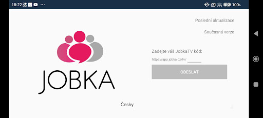Android application JOBka TV screenshort