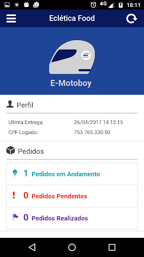 E-Motoboy Screen 2