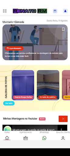 Android application Renato Montador RM screenshort