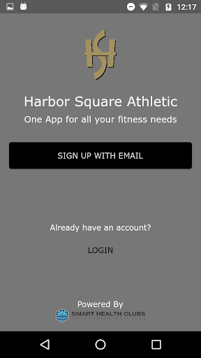 Android application Harbor Square Athletic Club screenshort
