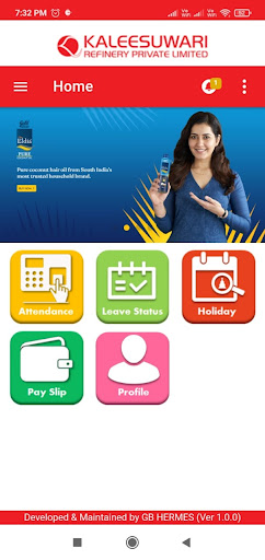 Android application GB HERMES Kaleesuwari screenshort