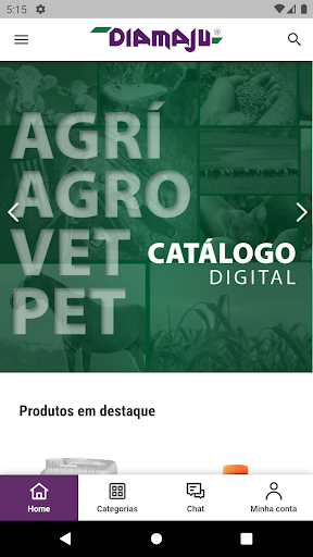 Android application Catálogo Diamaju screenshort