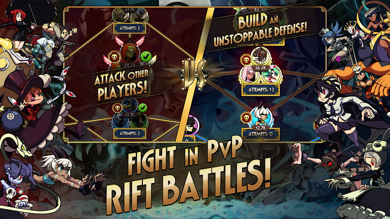 Build up your defenses and challenge other players to earn rare rewards!