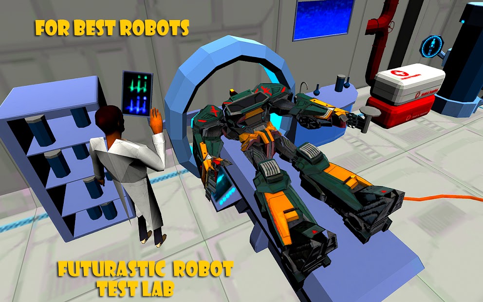 Screenshot 16 Tornado Robot Car Battle:Real Robot Car Simulator android