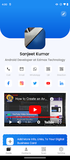 Android application AgentHandShake screenshort