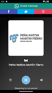 Peña Nativa Martín Fierro