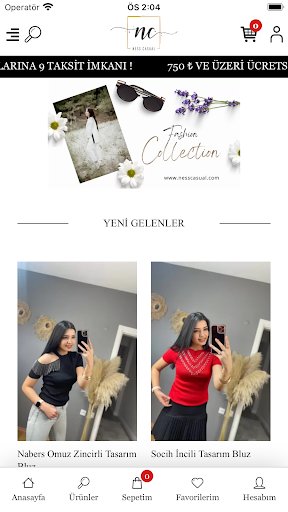 Android application Ness Casual screenshort