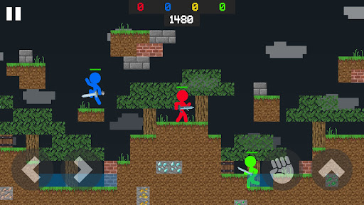 Stickman Block Craft Fight Screen 2