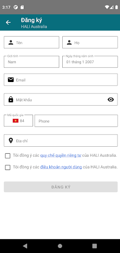 HALI Australia Screen 3