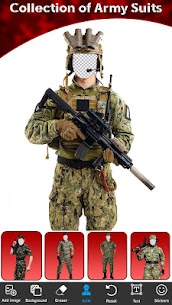 Army Photo Suit Editor For PC installation