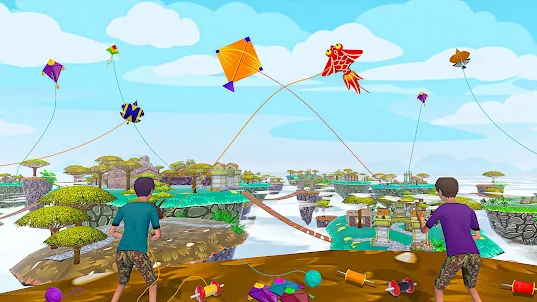 風箏遊戲琵琶對戰風箏飛行對戰多人3D