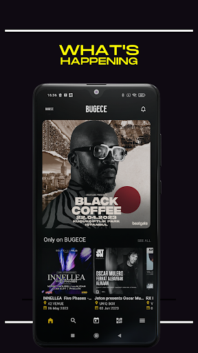 Android application BUGECE screenshort