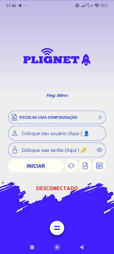 Android application PLIG MOVEL screenshort