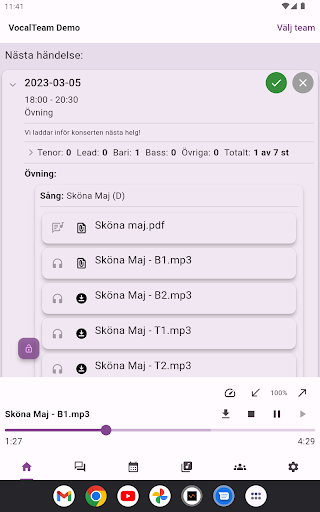 VocalTeam Screen 3