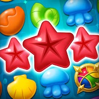 Ocean Splash Match 3: Бесплатные головоломки