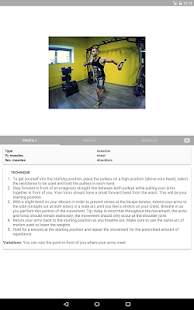 GymApp Pro Workout Log Screenshot