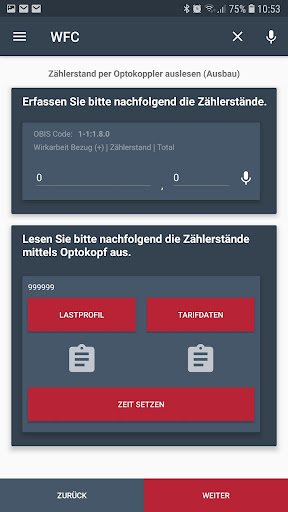 Android application WFM Plugin screenshort