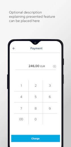 Android application Fiserv. Software POS UAT screenshort