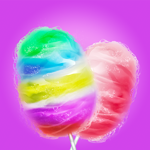 Rainbow Cotton Candy Ice Cream