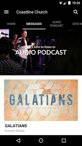 Coastline Church Screen 2