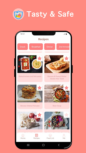 Screenshot of Pregnancy Diet: Food & Recipes