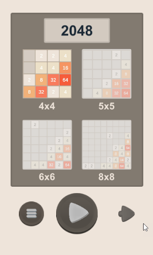 Android application 2048 Classic Number Merge screenshort