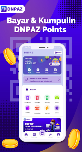 Android application DNPAZ - PULSA MURAH DAN CEPAT screenshort