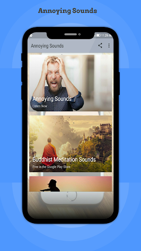 Android application Annoying Sounds screenshort